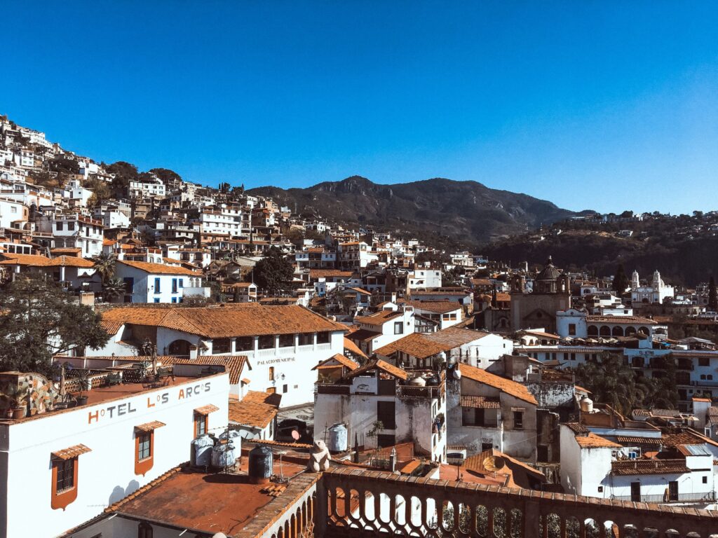 taxco minas cascadas